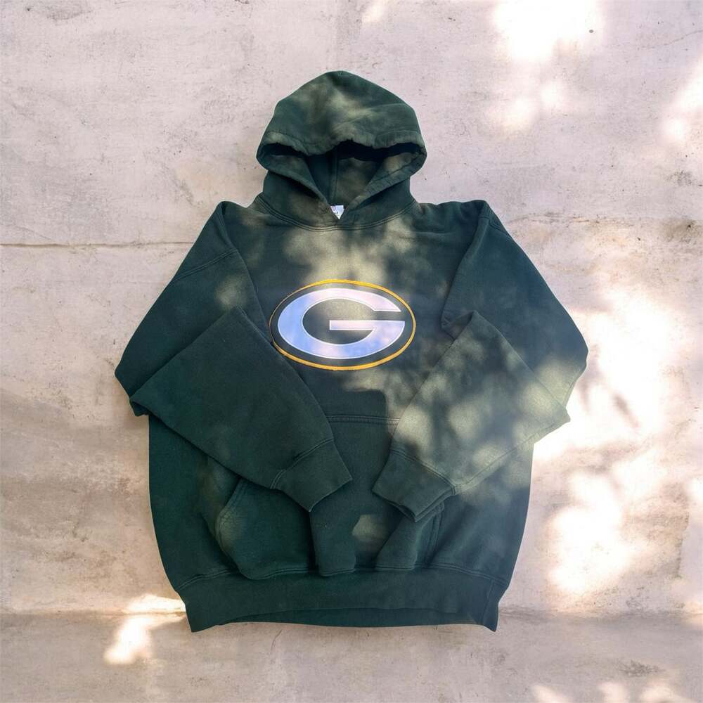 Vintage NFL Team Apparel Green Bay Packers Pullover Hoodie